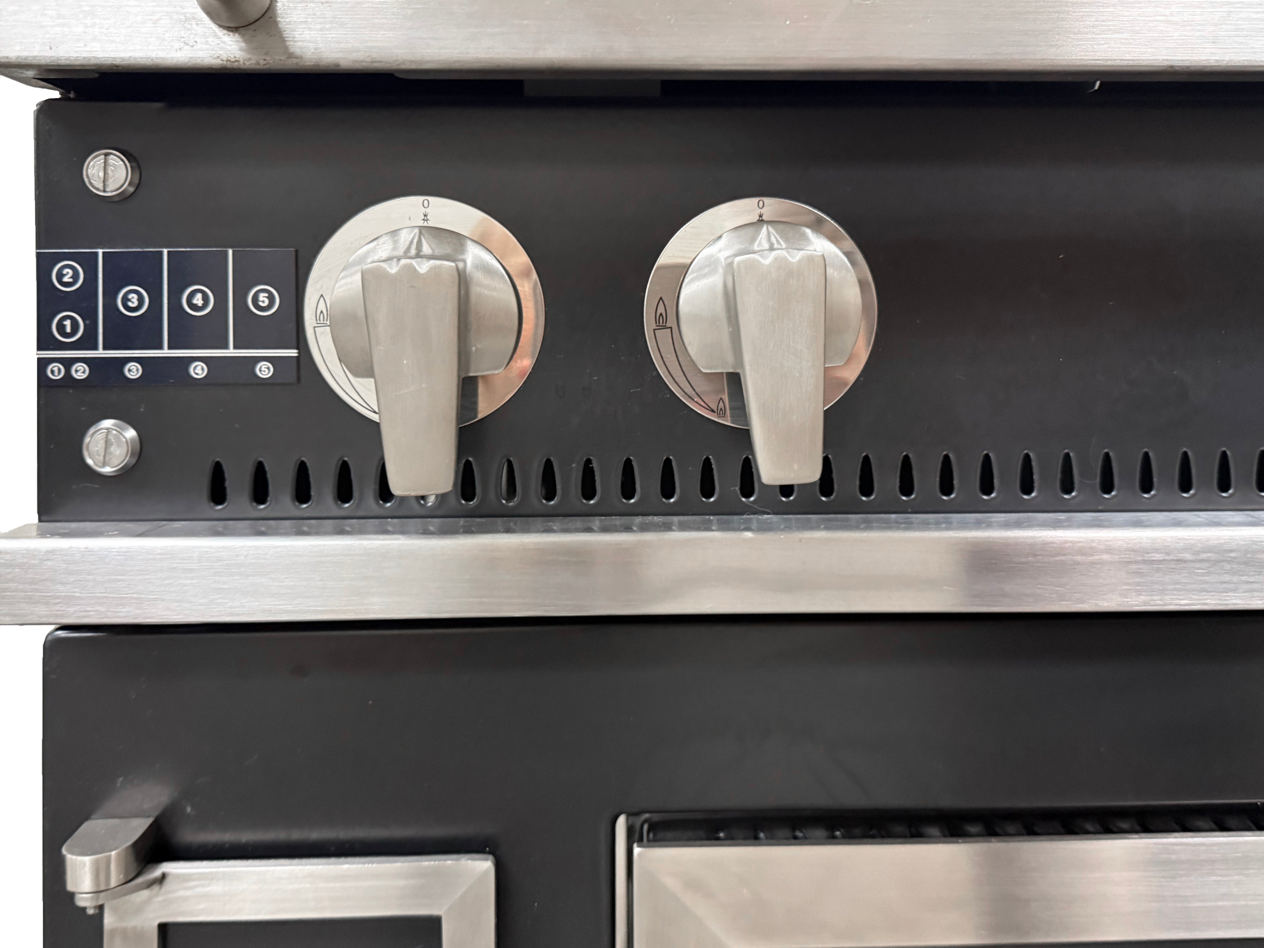 La Cornue Chateau 150 59" Black Dual Fuel Range