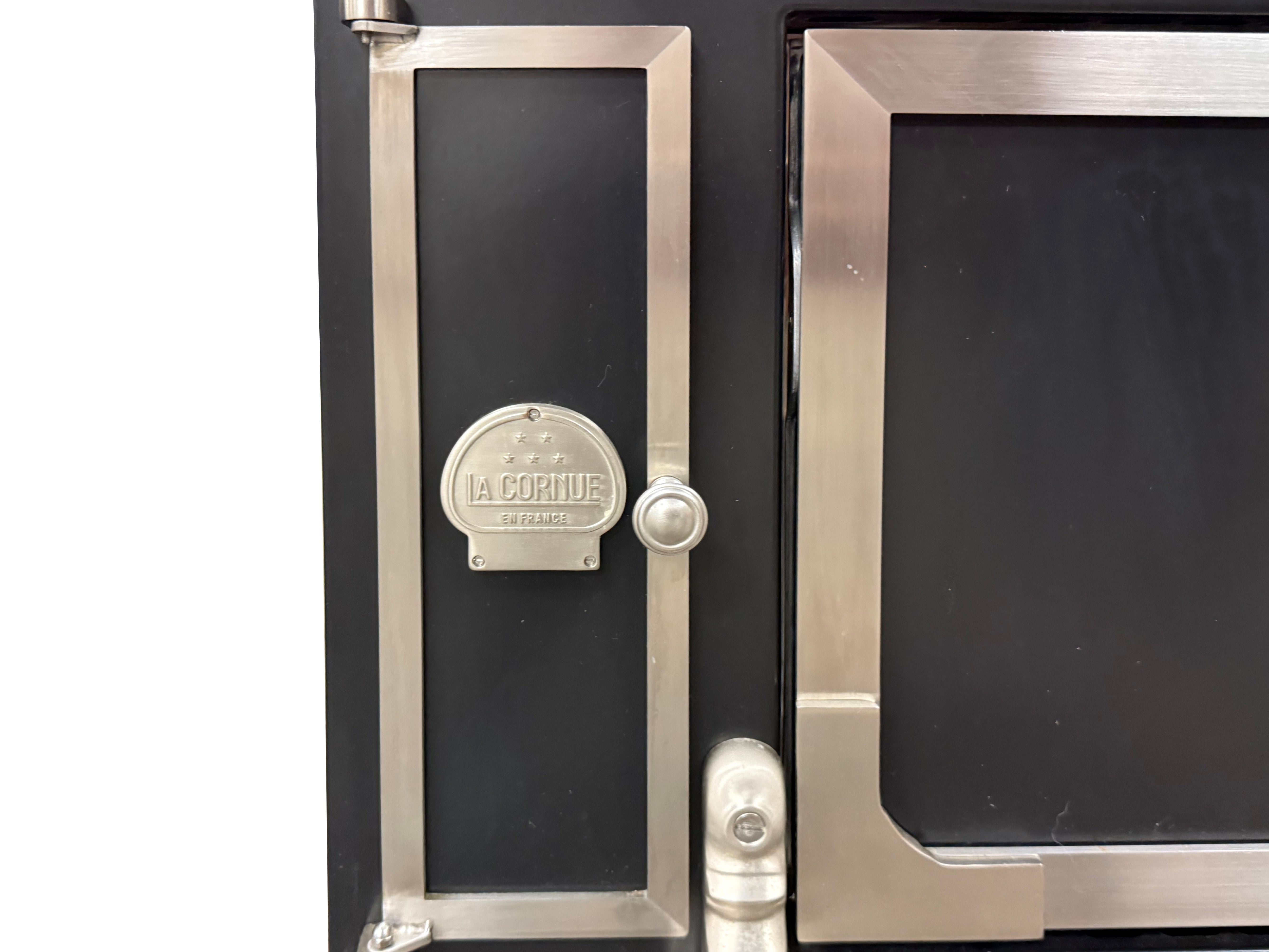 La Cornue Chateau 150 59" Black Dual Fuel Range