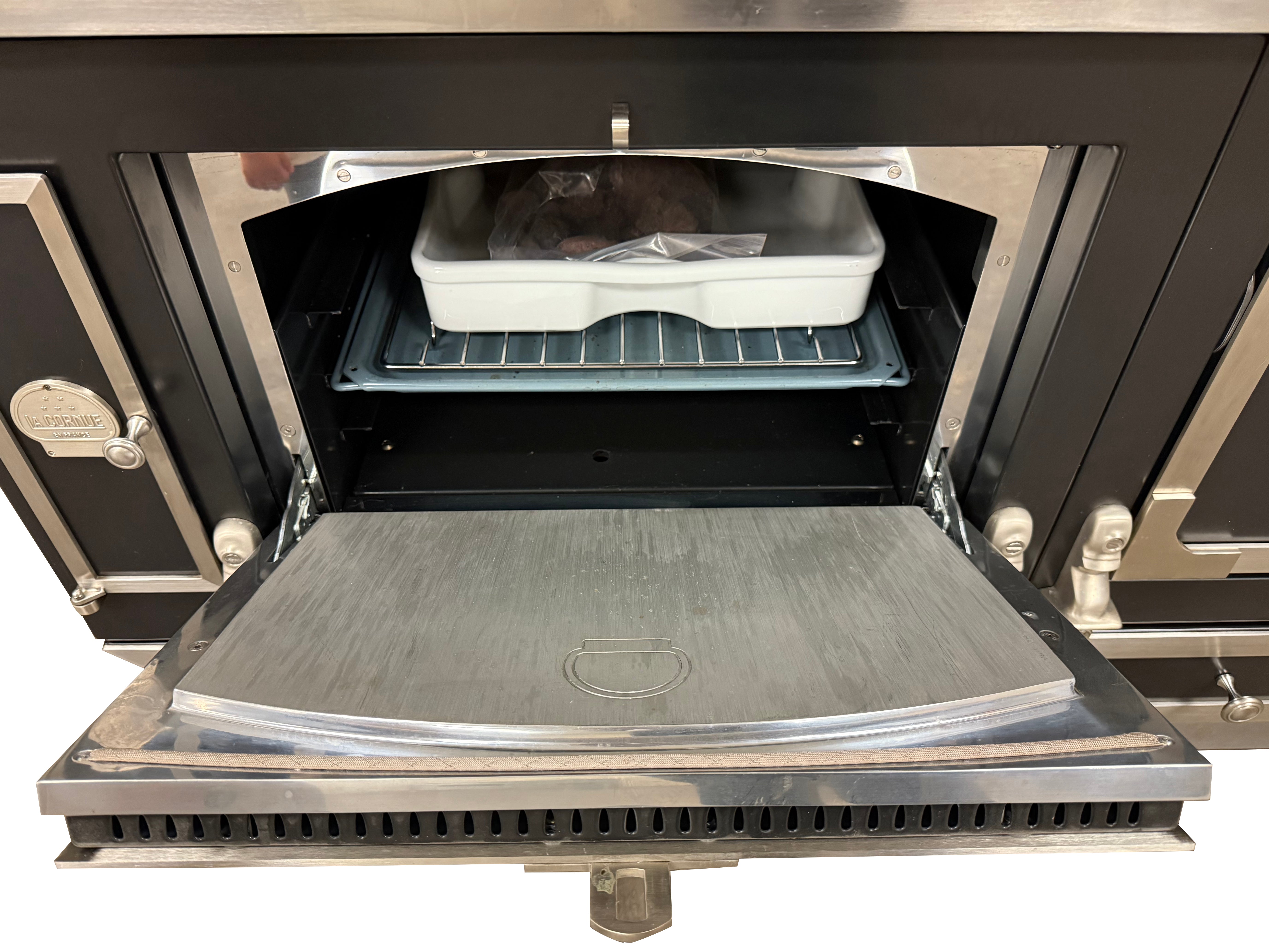 La Cornue Chateau 150 59" Black Dual Fuel Range