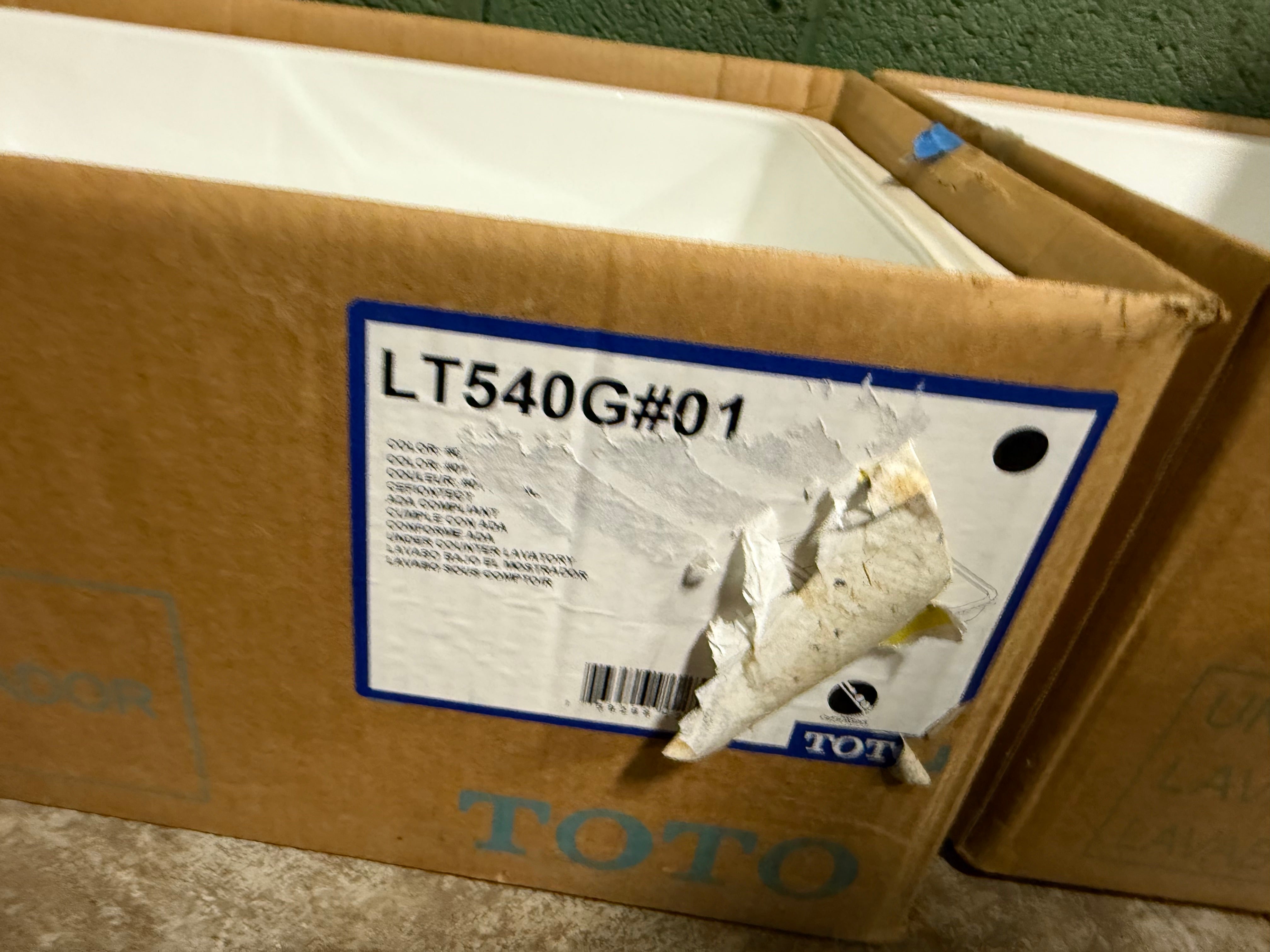 TOTO 21 1/4" Cotton Undermount Bathroom Sink with Overflow and CeFiONtect Ceramic Glaze