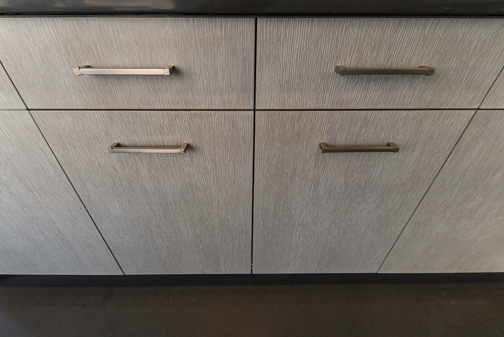 Premier Custom-Built Modern Kitchen with Island and Stone & Quartz Countertops