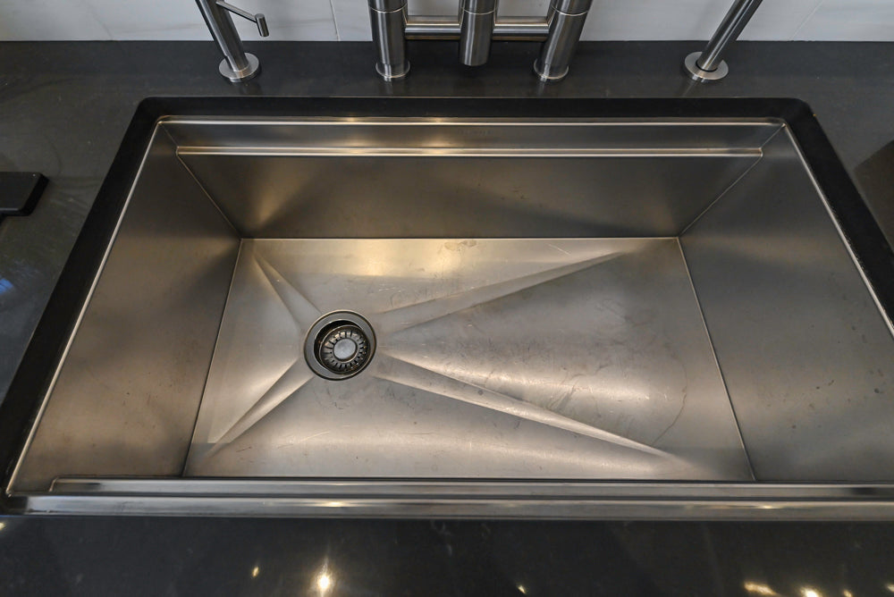 Premier Custom-Built Modern Kitchen with Island and Stone & Quartz Countertops