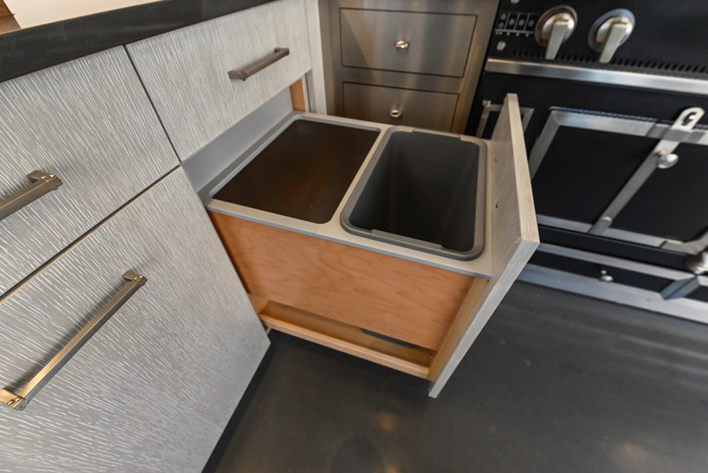 Premier Custom-Built Modern Kitchen with Island and Stone & Quartz Countertops