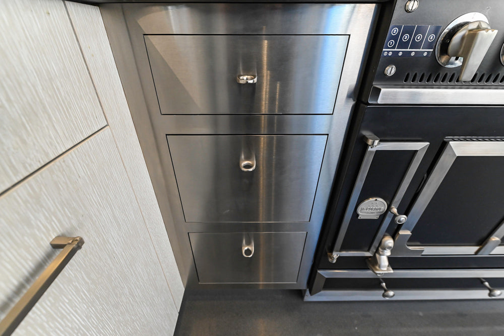 Premier Custom-Built Modern Kitchen with Island and Stone & Quartz Countertops