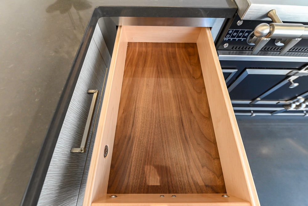 Premier Custom-Built Modern Kitchen with Island and Stone & Quartz Countertops