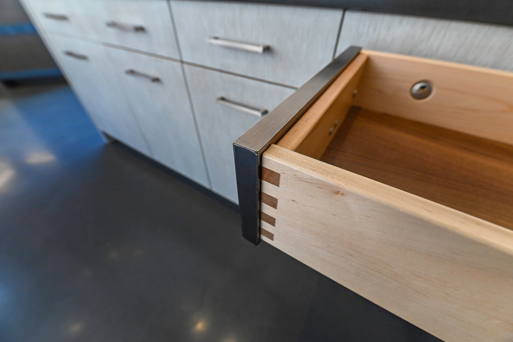 Premier Custom-Built Modern Kitchen with Island and Stone & Quartz Countertops