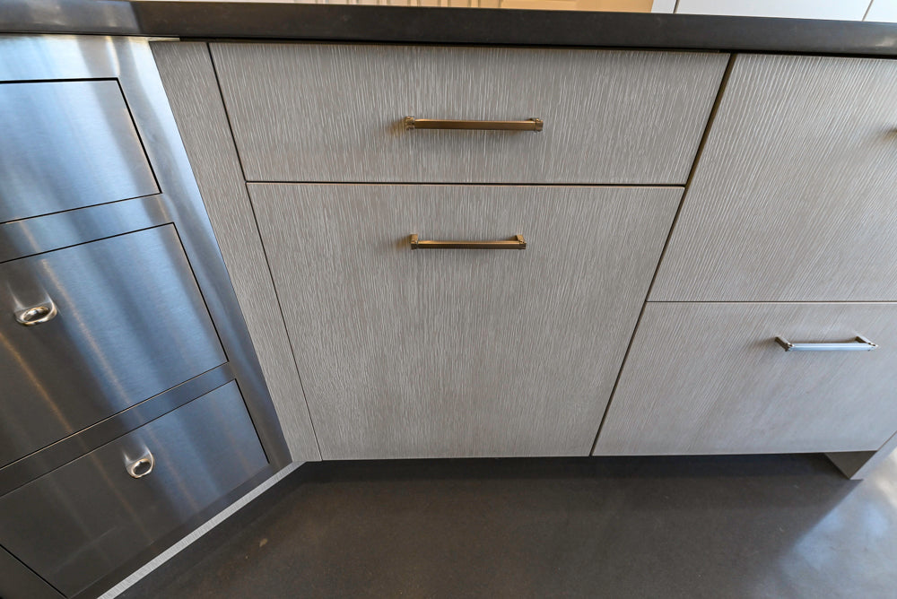 Premier Custom-Built Modern Kitchen with Island and Stone & Quartz Countertops