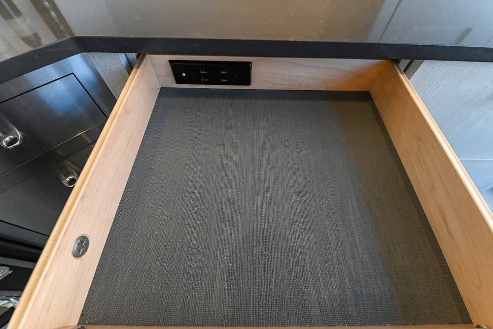 Premier Custom-Built Modern Kitchen with Island and Stone & Quartz Countertops