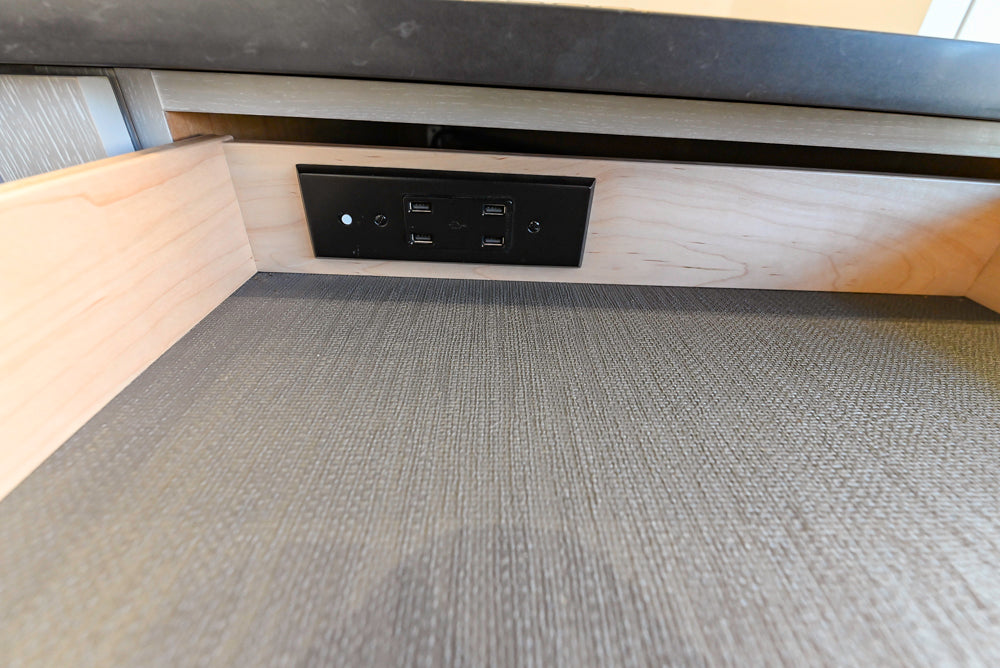 Premier Custom-Built Modern Kitchen with Island and Stone & Quartz Countertops