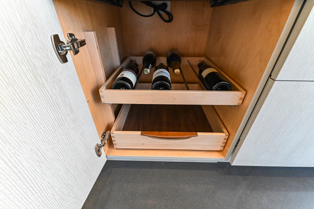 Premier Custom-Built Modern Kitchen with Island and Stone & Quartz Countertops