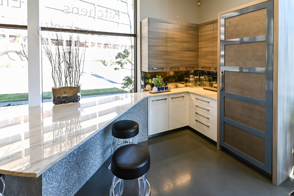 Premier Custom-Built Modern White Luxury Kitchen with Island & Appliances