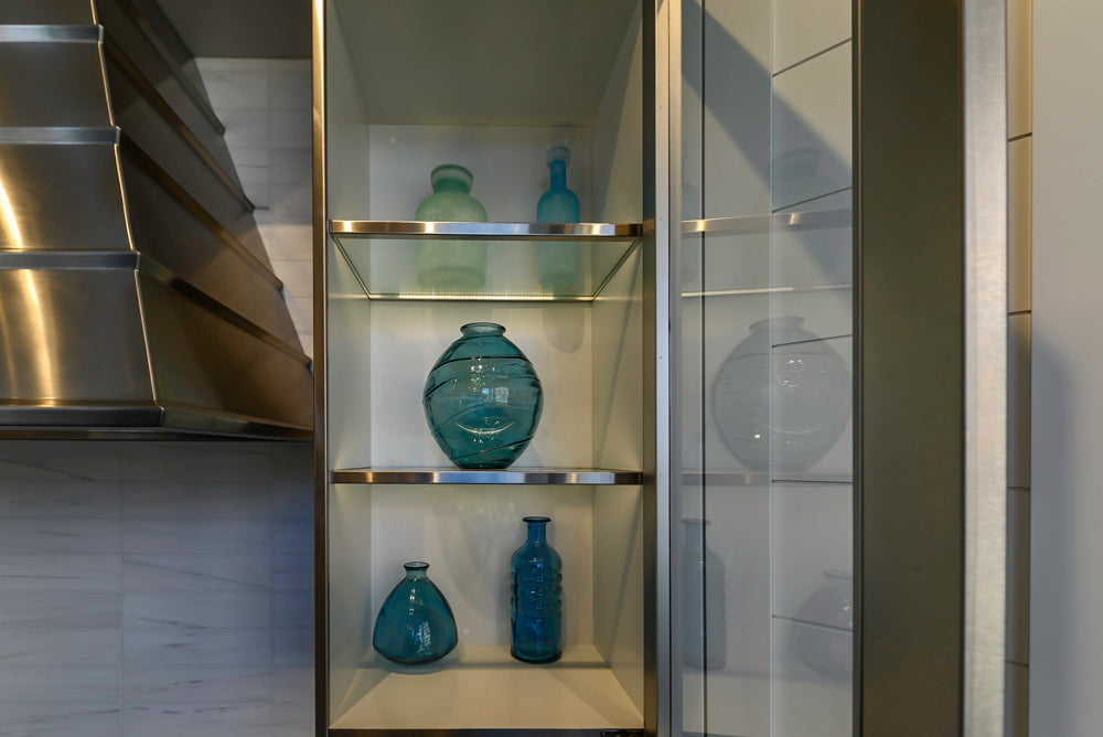 Premier Custom-Built Modern Kitchen with Island and Stone & Quartz Countertops