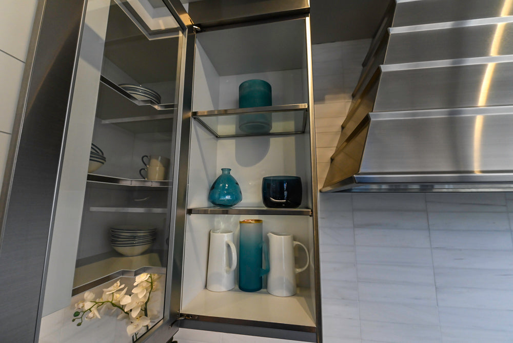 Premier Custom-Built Modern Kitchen with Island and Stone & Quartz Countertops