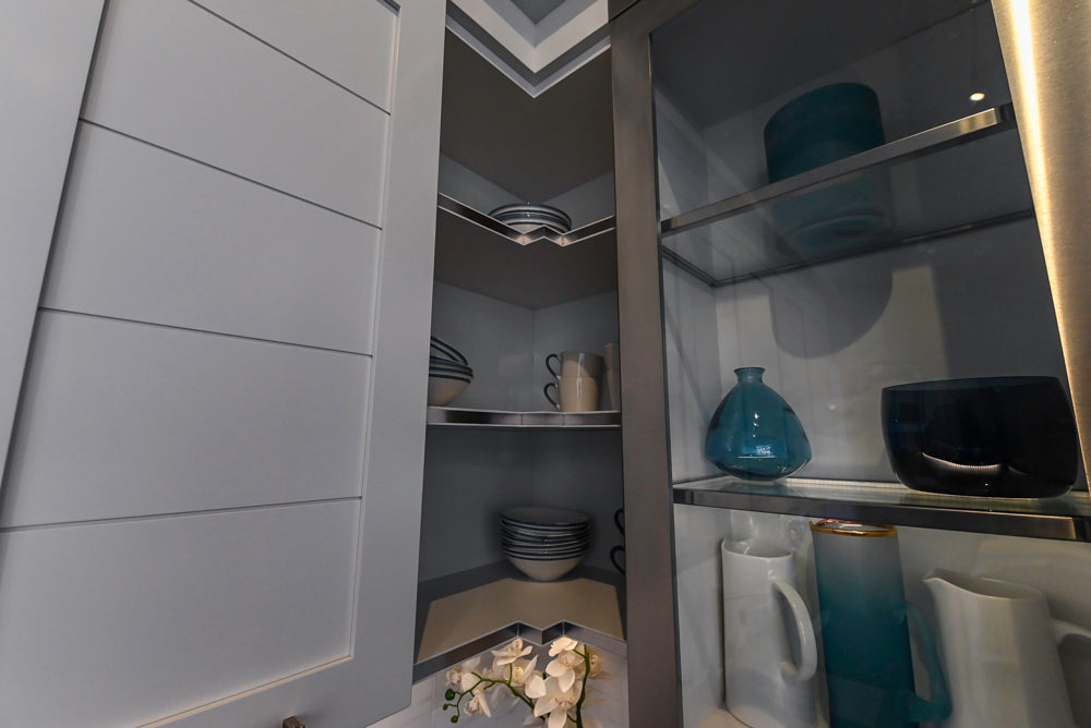 Premier Custom-Built Modern Kitchen with Island and Stone & Quartz Countertops