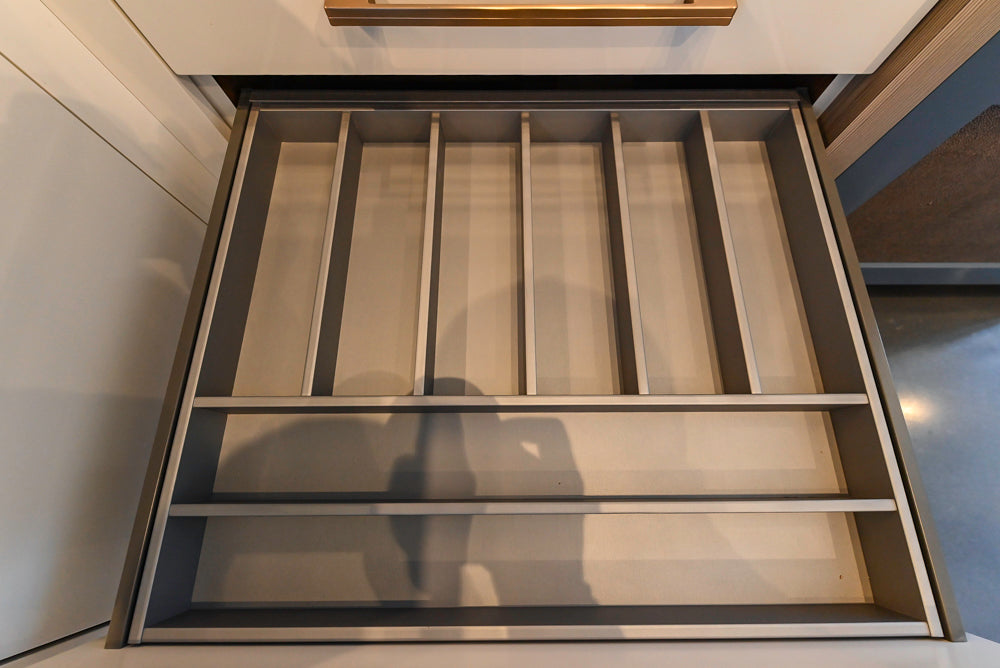 Premier Custom-Built Modern Kitchen with Island and Stone & Quartz Countertops