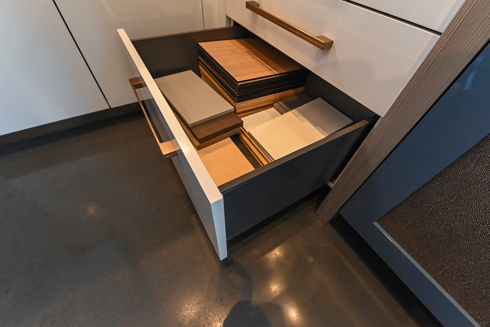 Premier Custom-Built Modern Kitchen with Island and Stone & Quartz Countertops