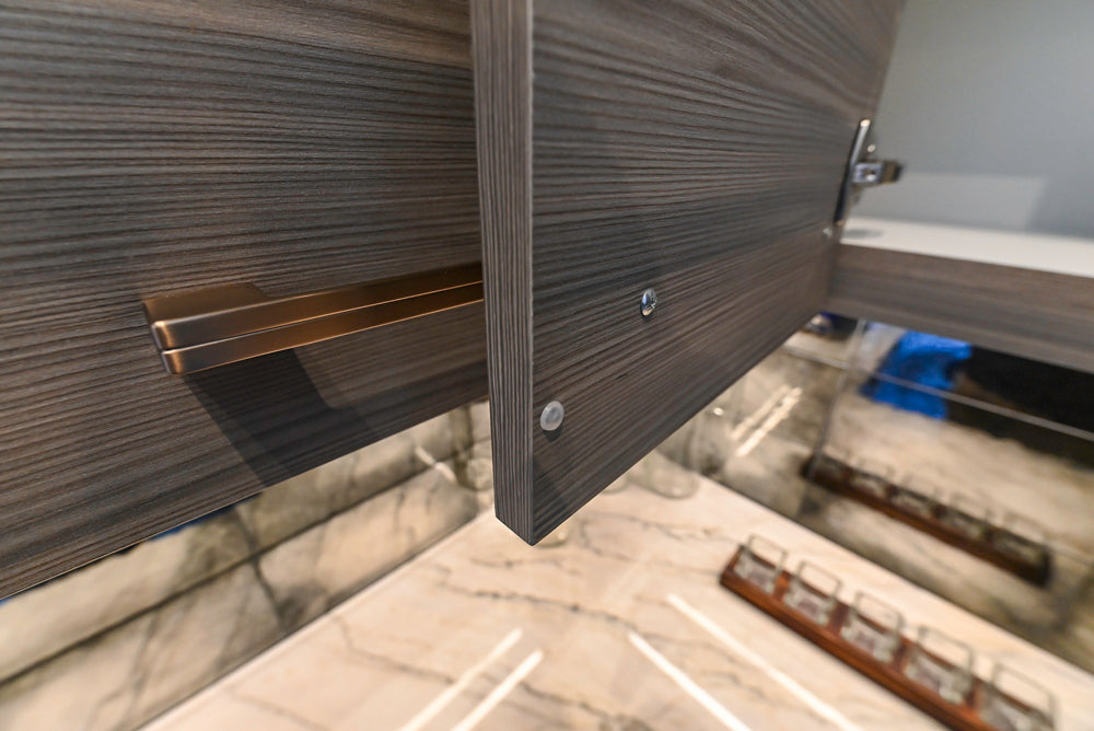 Premier Custom-Built Modern Kitchen with Island and Stone & Quartz Countertops