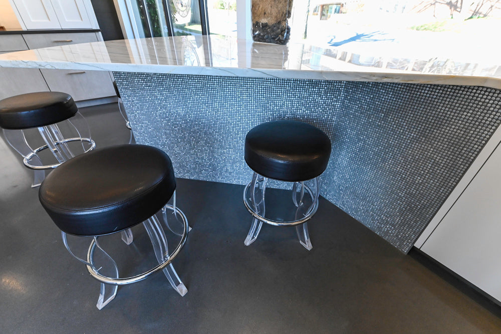 Premier Custom-Built Modern Kitchen with Island and Stone & Quartz Countertops