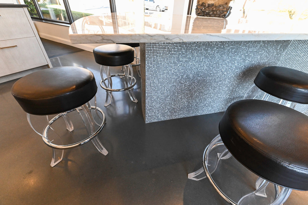 Premier Custom-Built Modern Kitchen with Island and Stone & Quartz Countertops