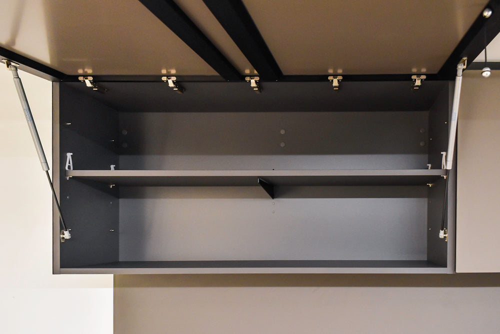 Valcucine Veneer Modern Dark Brown Kitchen and Island with Porcelain Countertops