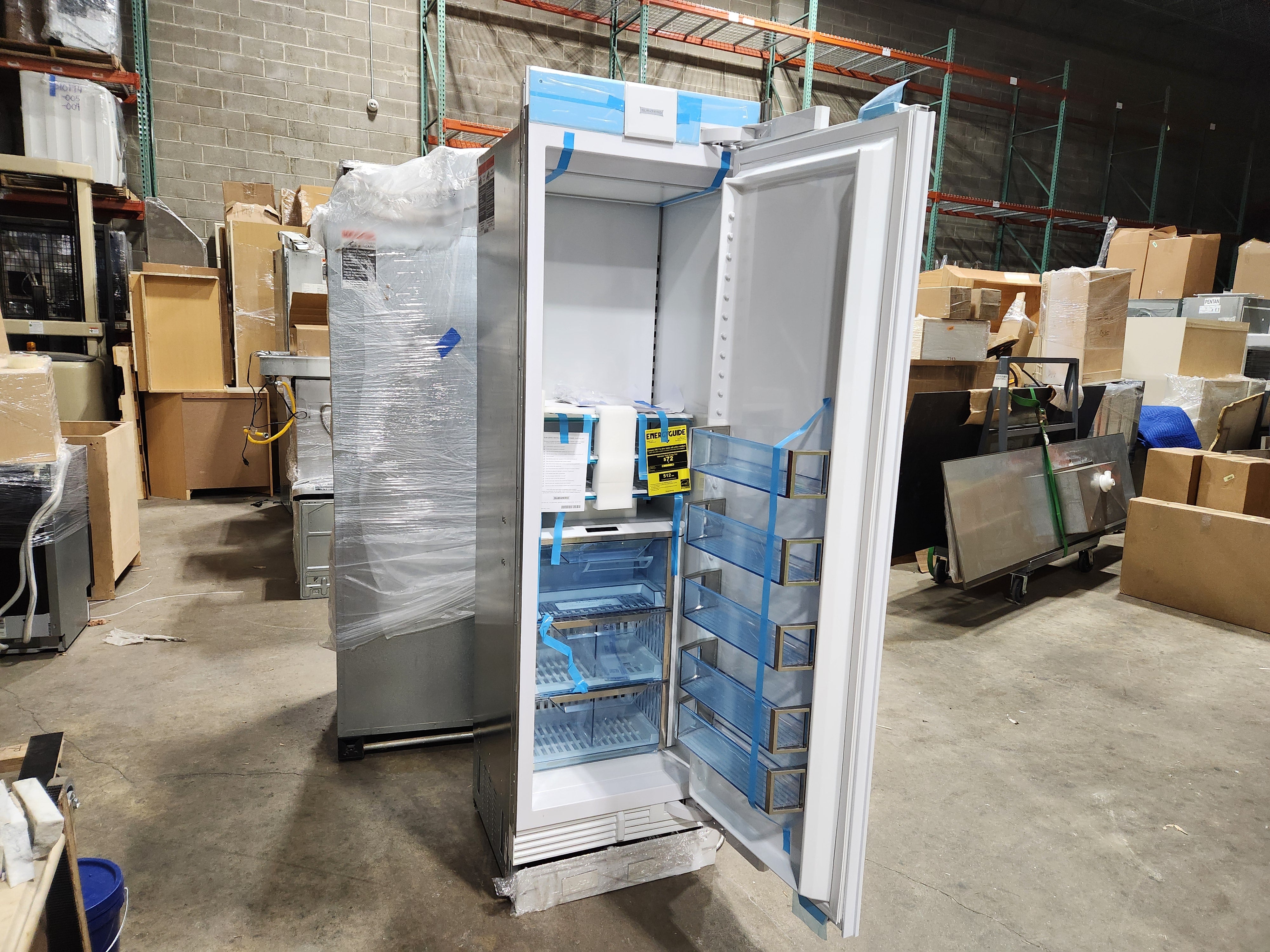 Sub-Zero DEC2450FI 24" Panel Ready Smart Freezer Column