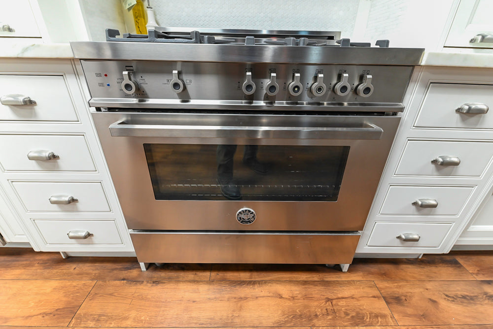 Downsview Traditional White Kitchen with White Marble Countertops