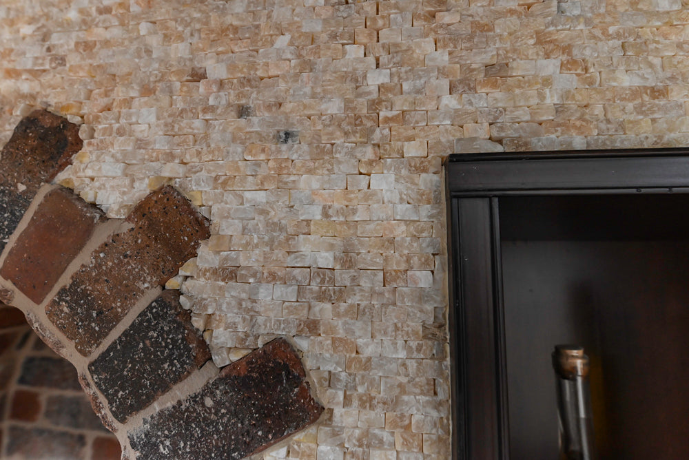 Downsview Traditional Yellow Kitchenette with Granite Countertops **EXCLUDED Bertazzoni Range