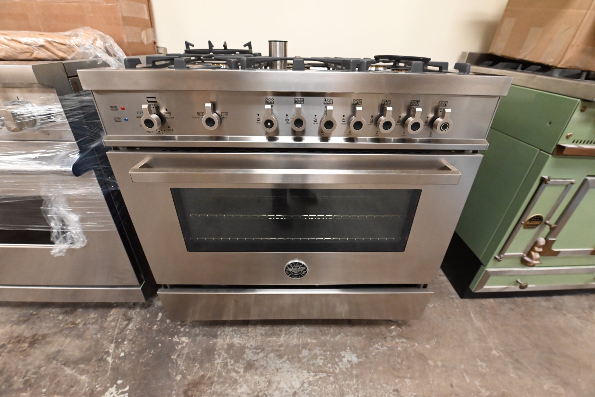 Bertazzoni PRO366GASX 36" Stainless Steel Gas Range