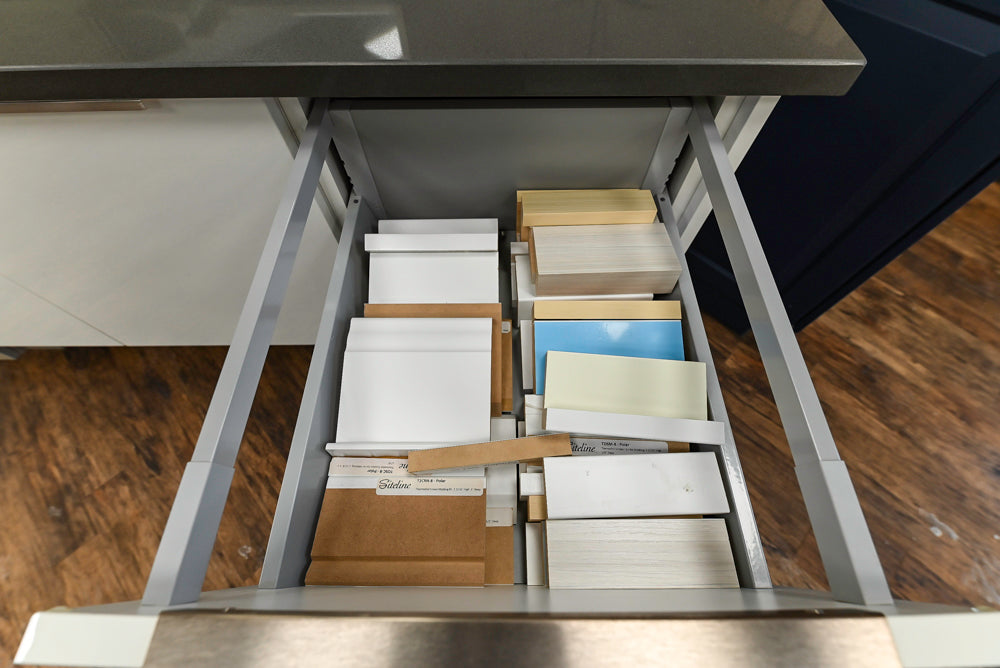 Siteline White Modern 57" Floating Vanity with Quartz Top, Sink and Faucet