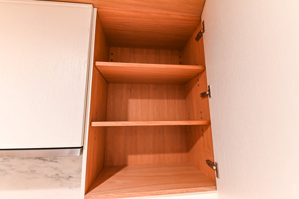 Smallbone Transitional White Oak Kitchen with Marble Countertops & Miele Appliances