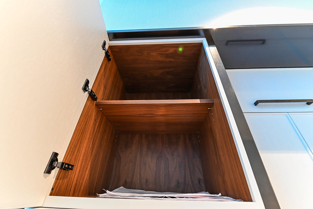 Transitional White Kitchen with Marble Countertops & Miele Appliances