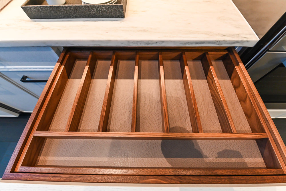 Transitional White Kitchen with Marble Countertops & Miele Appliances