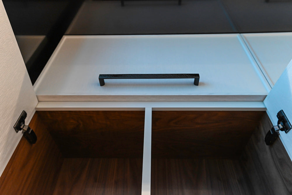 Transitional White Kitchen with Marble Countertops & Miele Appliances