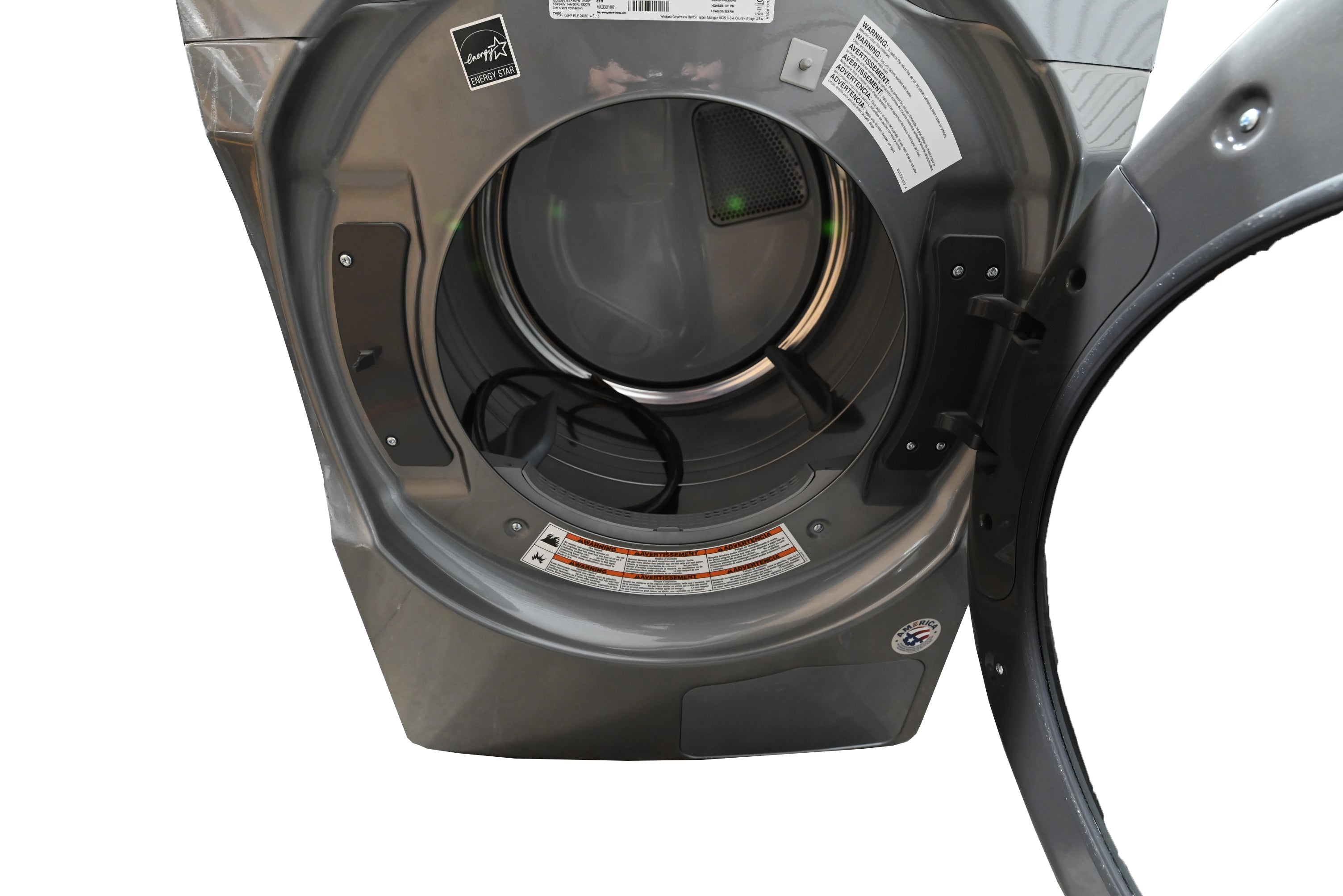 Whirlpool WHD862CHC 27" Gray Front Load Electric Dryer