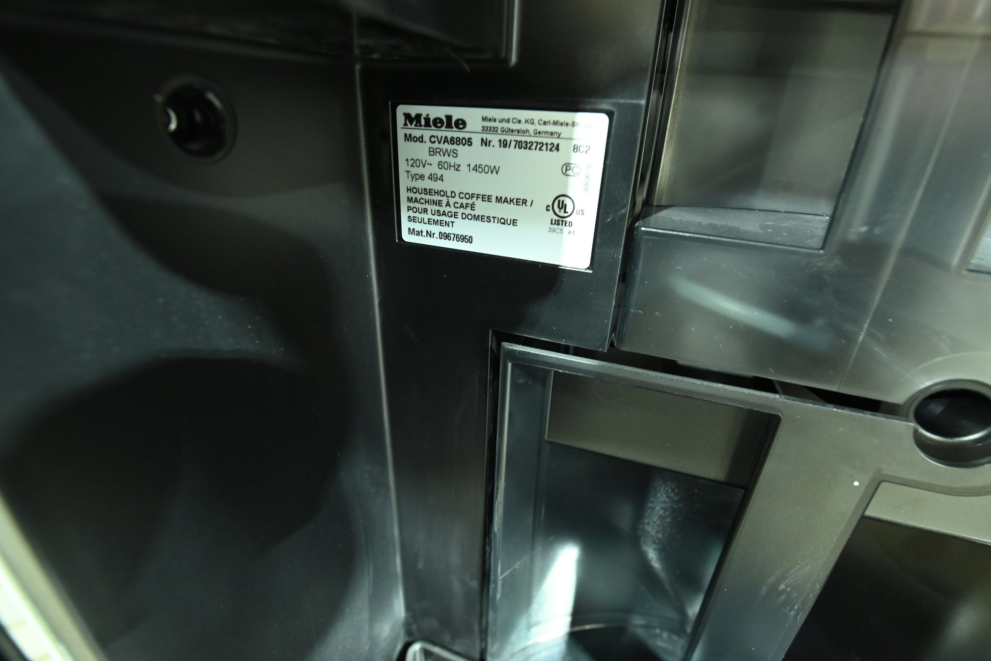 Miele CVA6805 24" White Coffee System