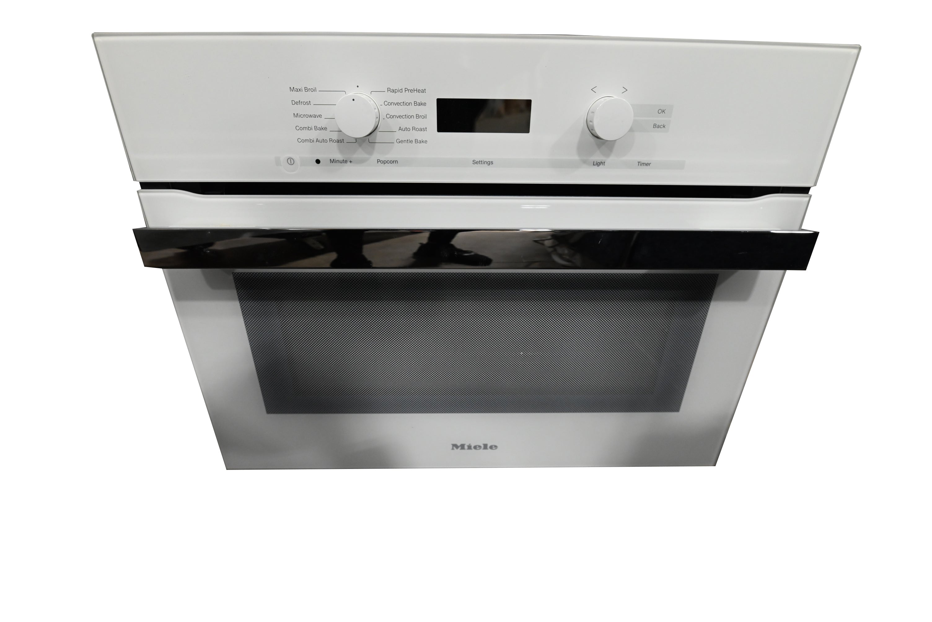 Miele H6200BM 24" White Speed Oven