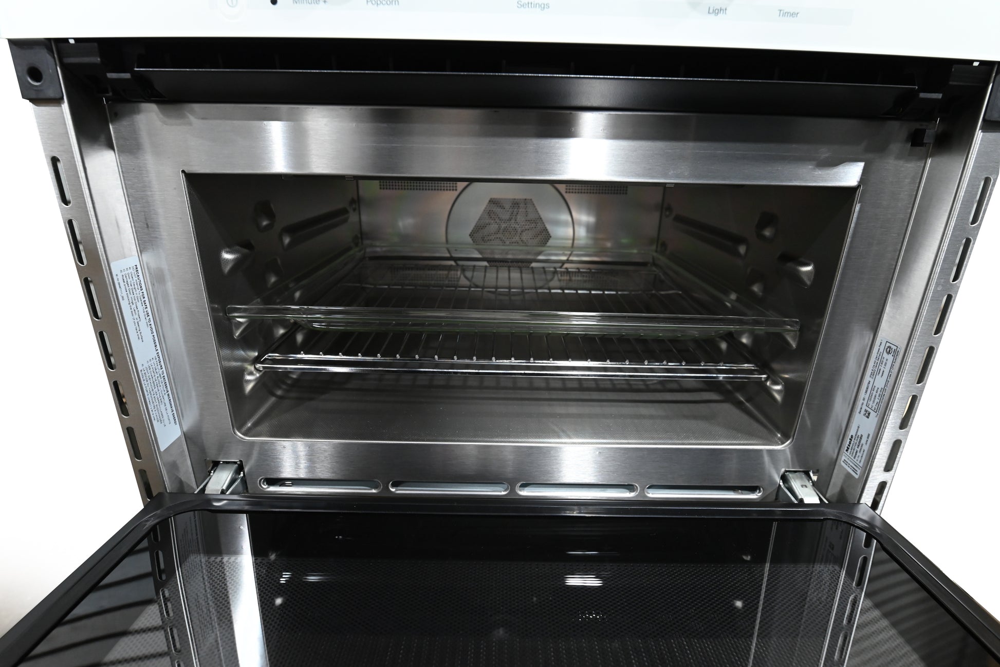 Miele H6200BM 24" White Speed Oven