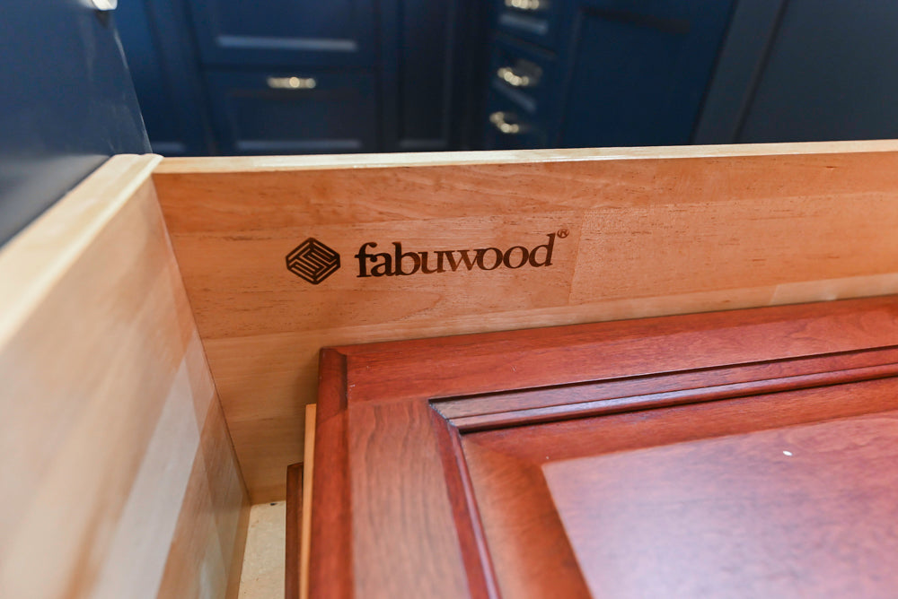 Wood-Mode "PLUS" Traditional Navy & White Kitchen