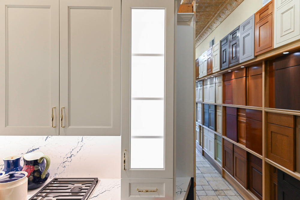 Wood-Mode "PLUS" Traditional Navy & White Kitchen