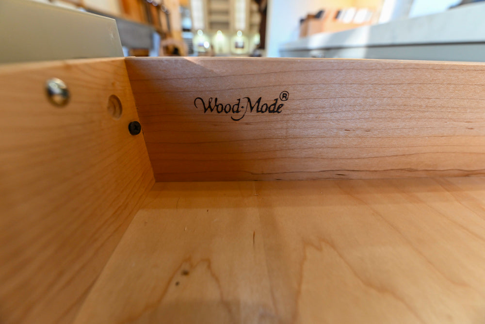 Wood-Mode & Brookhaven Transitional Grey Dry Bar