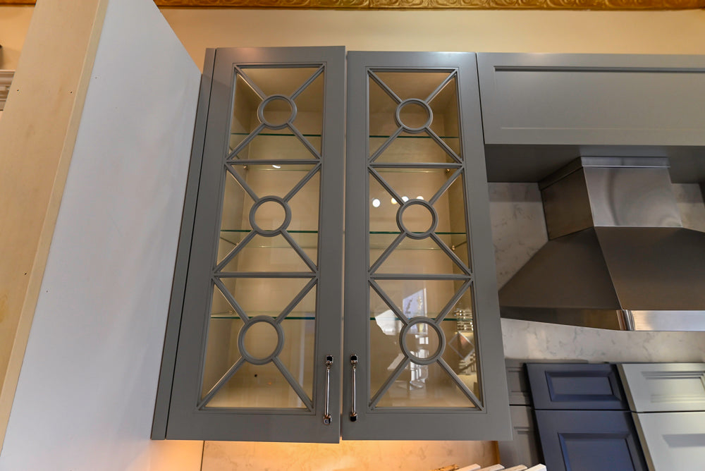 Wood-Mode & Brookhaven Transitional Grey Dry Bar