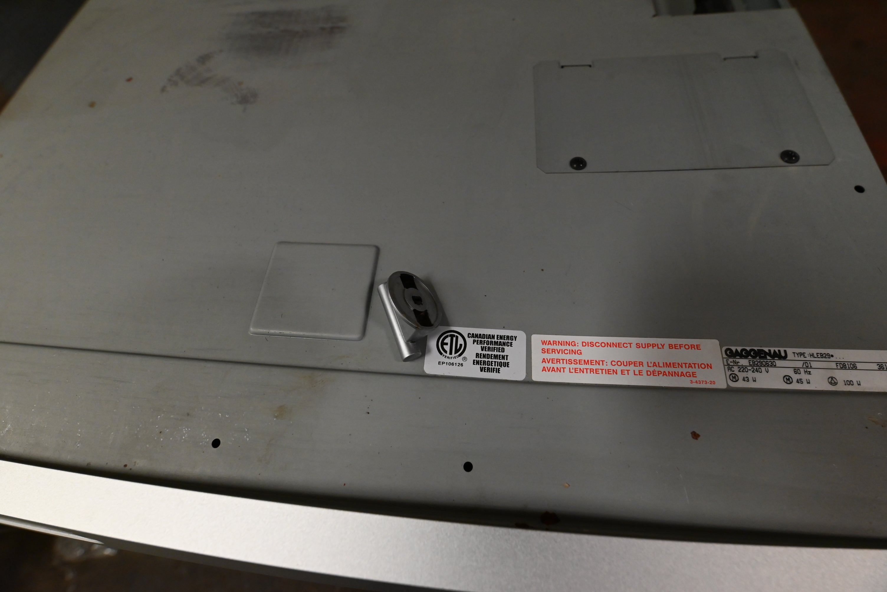 Gaggenau EB290630 27" Stainless Steel Single Wall Oven