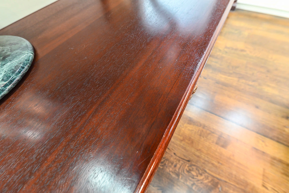 Plain & Fancy Traditional Multi-Tone Kitchen with Island and Dry Bar