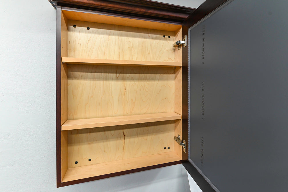 Hanssem Traditional Cherry Wood 50 1/2" Vanity with Countertop, Sink and Faucet