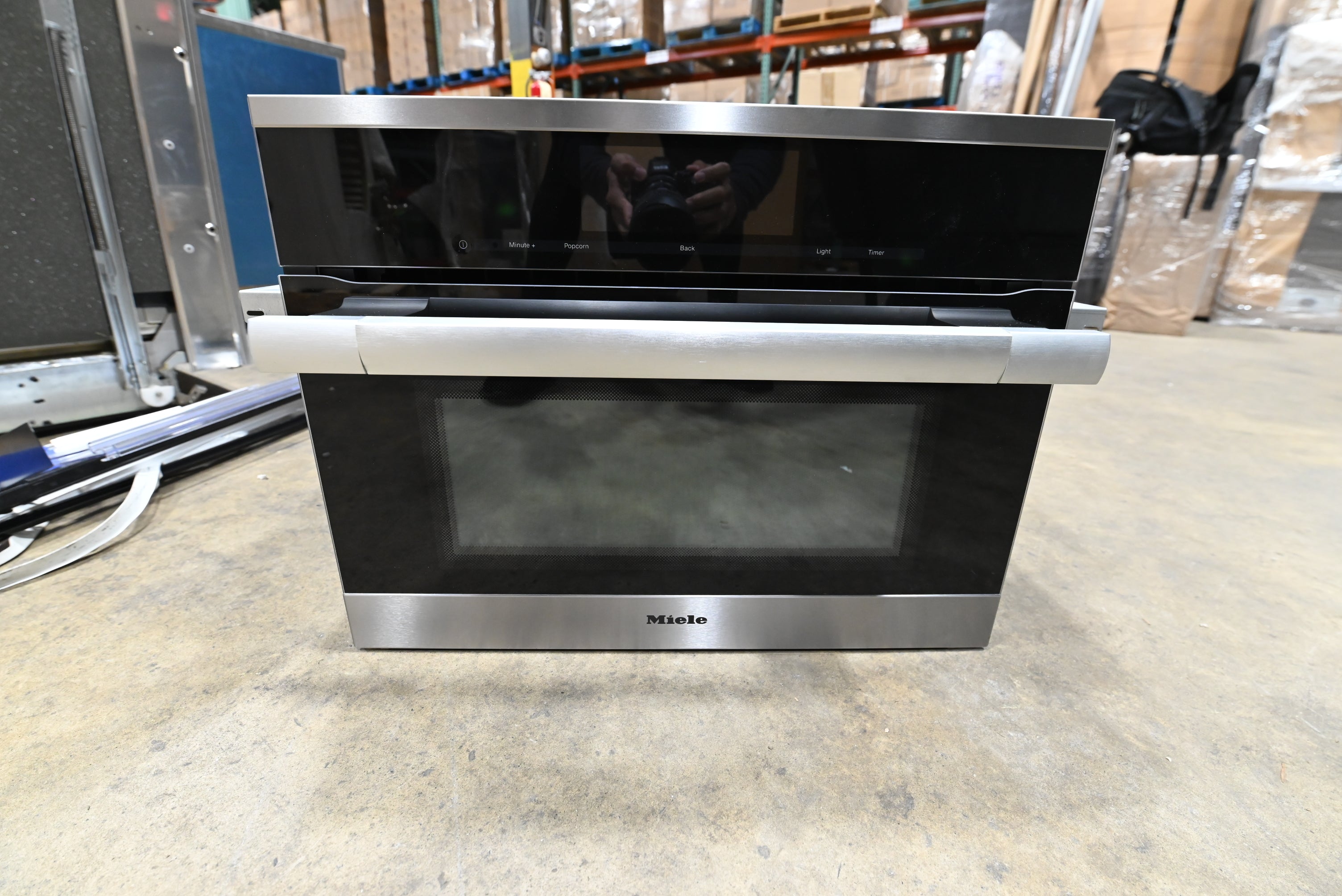 Miele H6700BM 24" Stainless Steel Electric Speed Oven