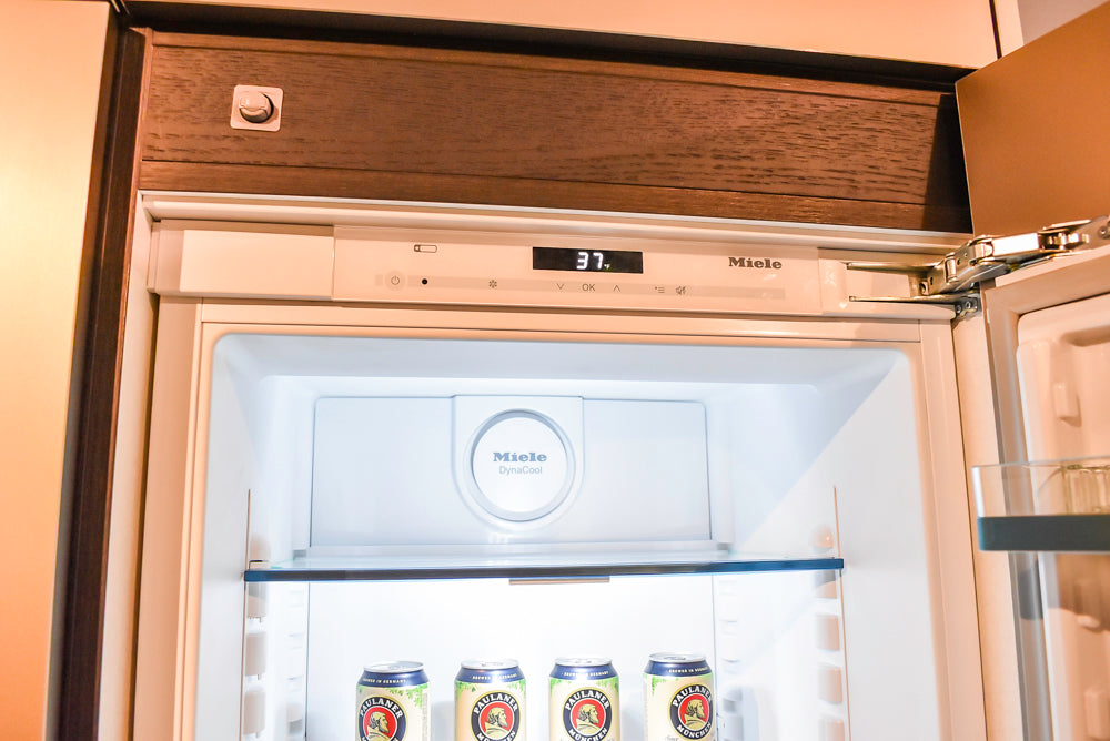 Poggenpohl Segmento Modern Black Kitchen with Miele Appliances