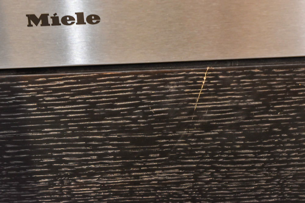 Poggenpohl Segmento Modern Black Kitchen with Miele Appliances