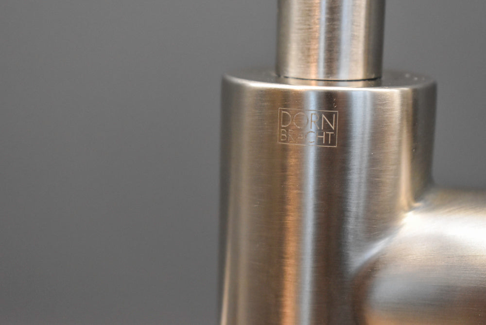 Poggenpohl Standard Modern Multi-Tone Kitchen with Glass Upper Cabinets and Sub-Zero & Wolf Appliances