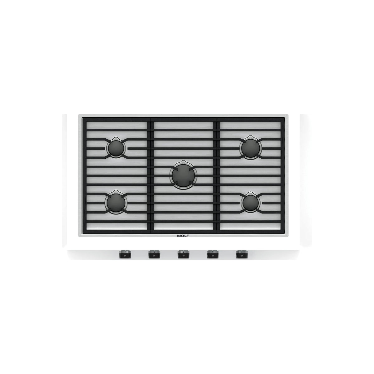 Wolf CG365C/S 36" Stainless Steel Contemporary Gas Cooktop