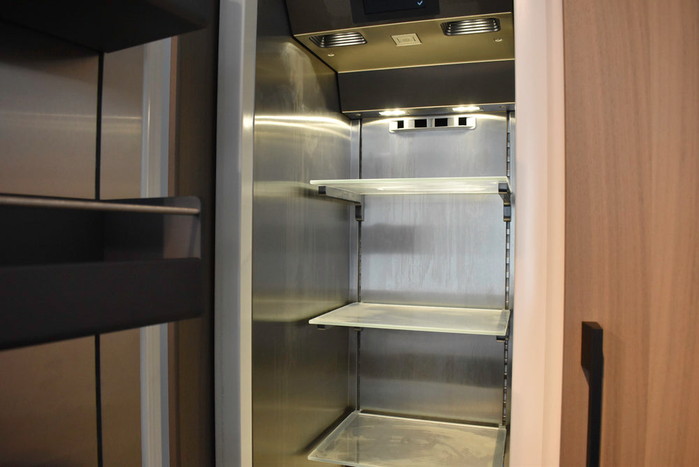 Poggenpohl Modo and +Stage Modern Natural Wood Tone Kitchen with Gaggenau Appliances